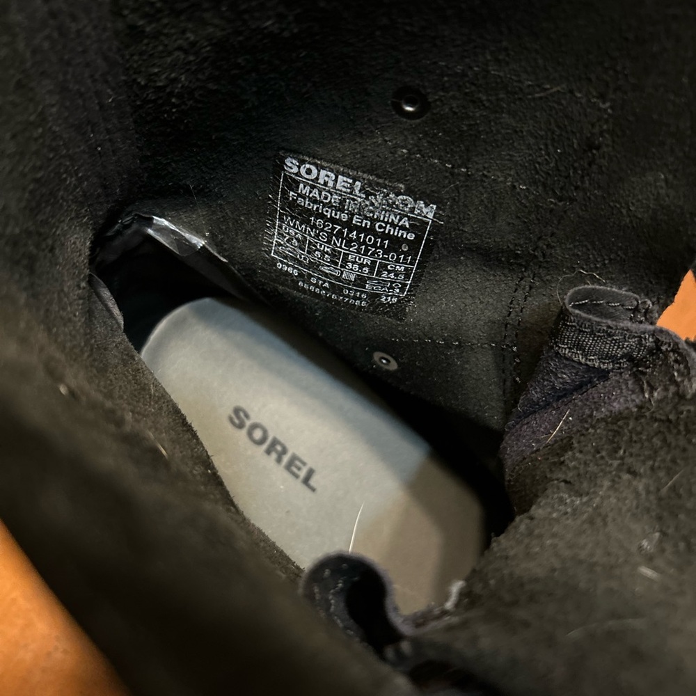 Sorel Black Boots